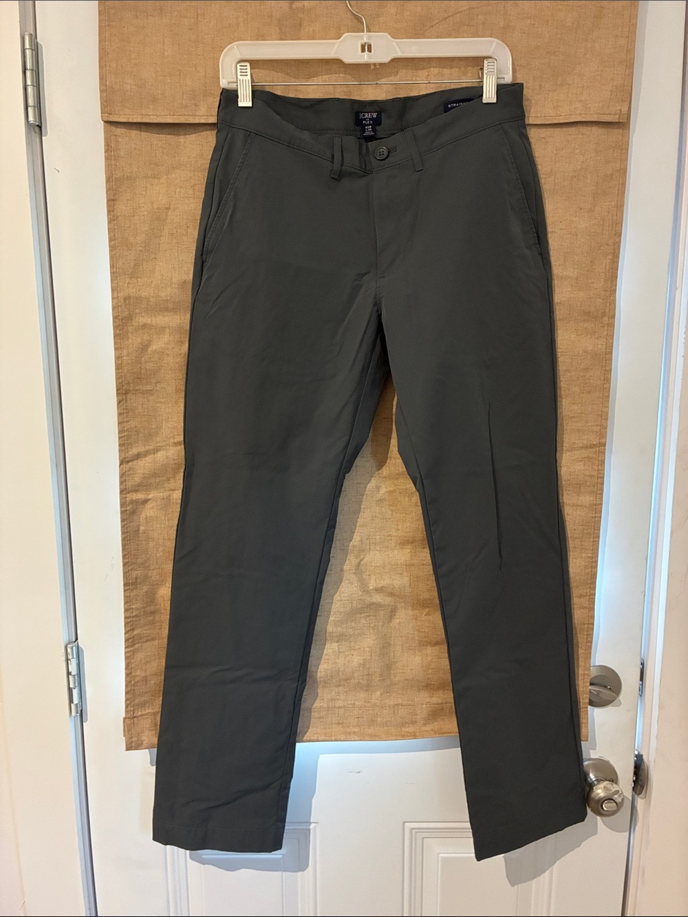 J. Crew Men’s Chinos in Dark Gray